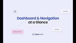 Dashboard & Navigation Explained | Timebutler Tutorial