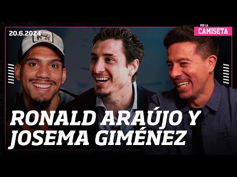 #ForTheShirt with RONALD ARAUJO AND JOSEMA GIMENES