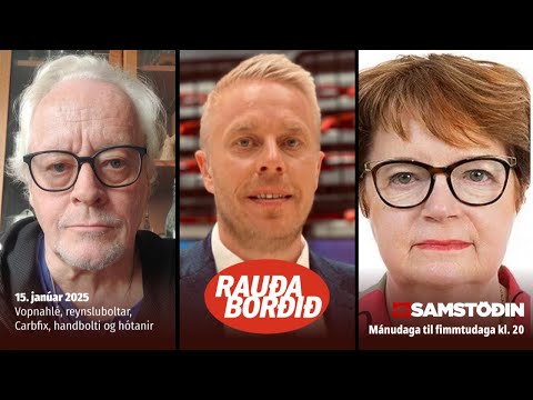 Vopnahlé, reynsluboltar, Carbfix, handbolti og hótanir