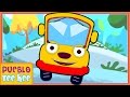 Las Ruedas Del Autobús Canción Infantil Pueblo Teehee
