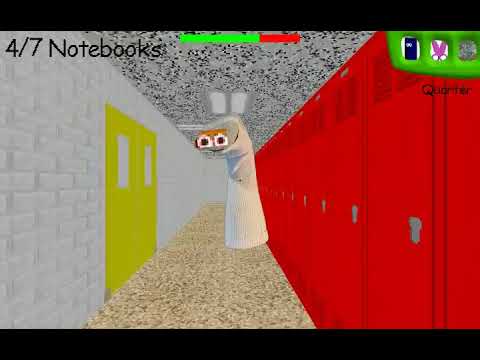 Baldi's Basics, but Mr.eyes is haunting me...