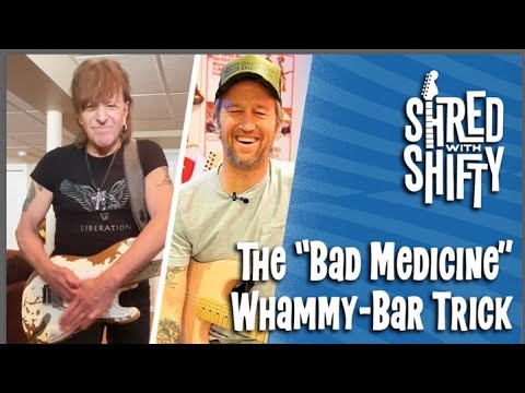 Richie Sambora whammy bar tricks! | Shred With Shifty