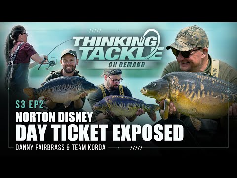 Korda Thinking Tackle OD 3 EP2: Danny Fairbrass Norton Disney Day Ticket | Carp Fishing 2020