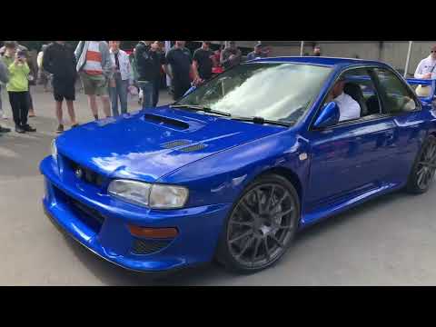 Prodrive P25 Subaru Impreza Prototype First Look at Goodwood