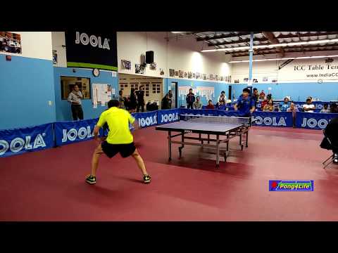 QF: Lin Ping Hsu (2621) vs Zheng Pu (2594) at ICC-Joola Open, Spring 2019.