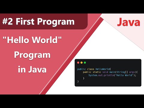 2 Hello World Program In Java