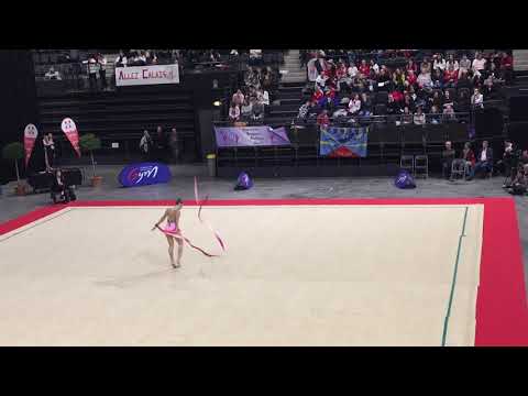 Eva Gibard ruban - Nat A 18+ - France Chambéry 2019