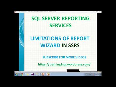 01 SSRS INTRODUCTION | SSRS Tutorial for beginners