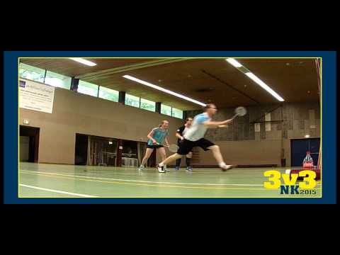 Dutch championships 3v3 badminton 2015