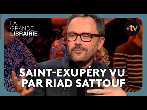 Saint-Exupéry par Riad Sattouf – La Grande Librairie
