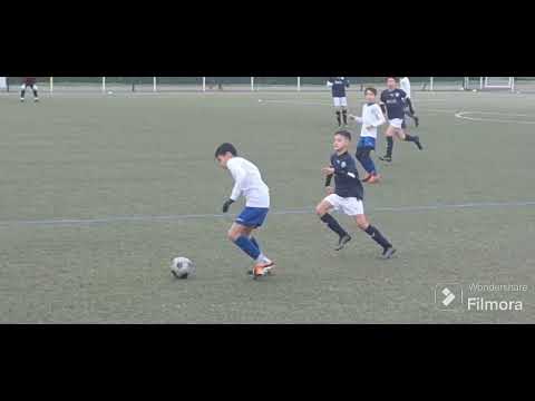 u12 :  SANNOIS (2)  vs  AS ERMONT(4).  match critérium le 23/03/2024