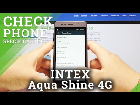 Locate Specifications of INTEX Aqua Shine 4G - Check Phone Specs