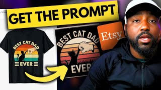 How I find the Perfect AI Prompt for EVERY Etsy Product!