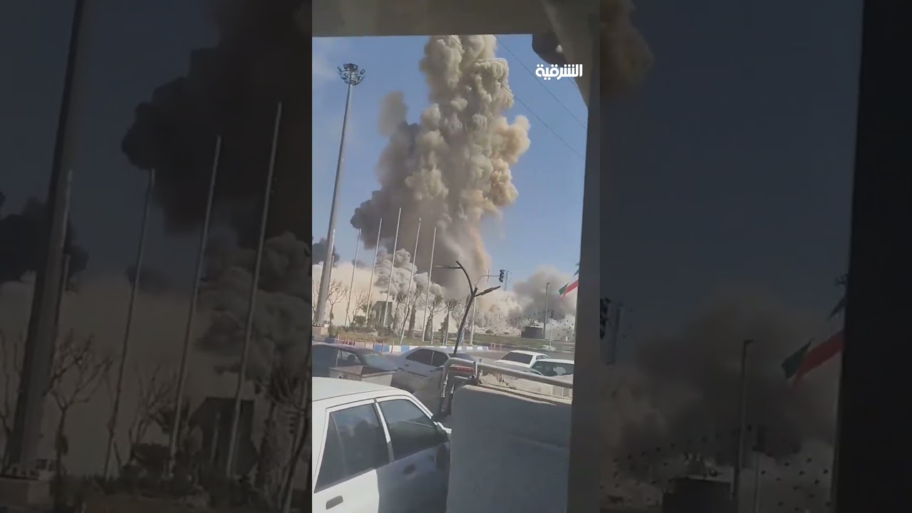 فيديو | لحظة استهداف مقر الحرس الثوري الإيراني في طهران بغارة أميركية