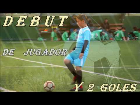 Debut de Jugador de Campo y 2 Goles