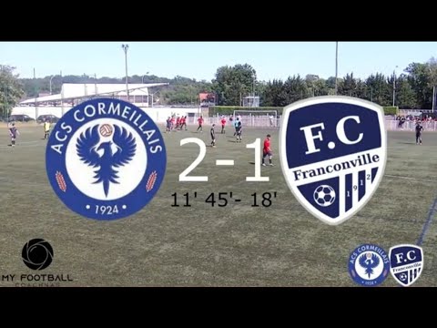 DIMANCHE 4 JUIN U18 D1 ACS CORMEILLAIS - FC FRANCONVILLE LES BUTS