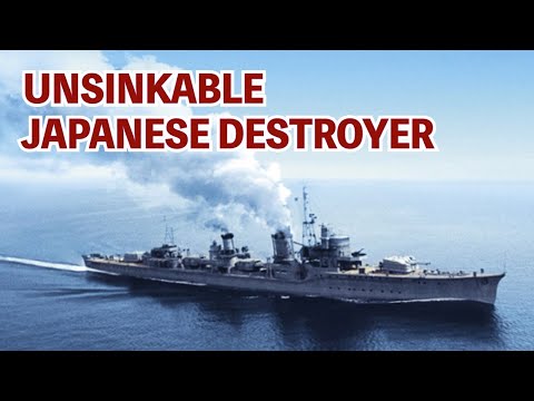 Legend of World War II - The Unsinkable Yukikaze #history #ww2 #military #japanese #usnavy