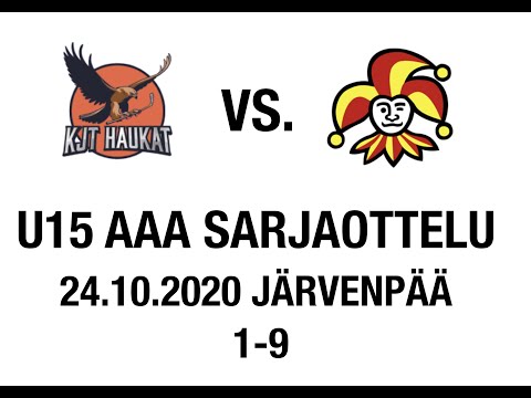 (HD) KJT Haukat vs. Jokerit (U15 AAA sarjaottelu, 24.10.2020 Järvenpää, 1-9)