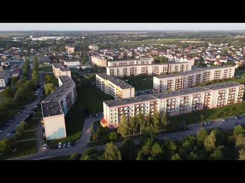 Praszka 2022/2023 z lotu ptaka