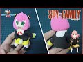 Spy X Family Character ANYA FORGER Sculpting In CLAY STEP BY STEP Tutorial 間諜家家酒