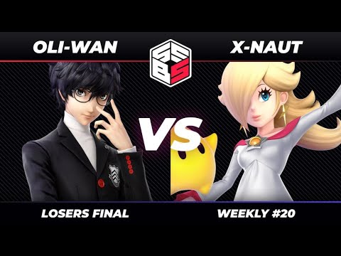 SSBS Ultimate #20 - Oli-Wan (Joker) vs X-Naut (Rosalina) - Losers Finals