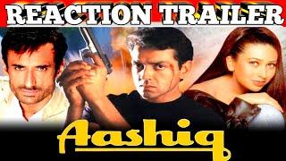 Aashiq 2001||Reaction Trailer||Full Romantic Hindi Drama||Bobby Deol|Karishma Kapoor|Rahul Dev