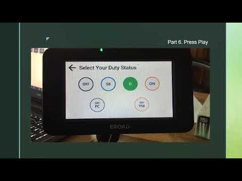 EROAD ELD Users Video