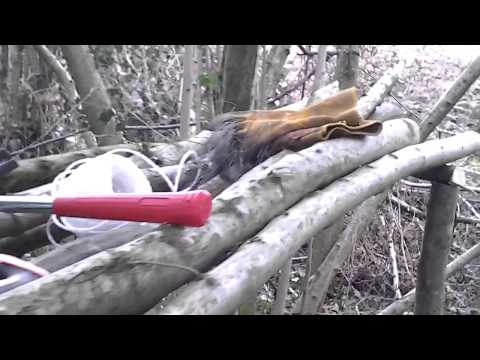 comment construire une cabane avec des branches