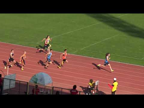 100m Final Men, National U18 Championship , Bulgaria, Sofia, 2018