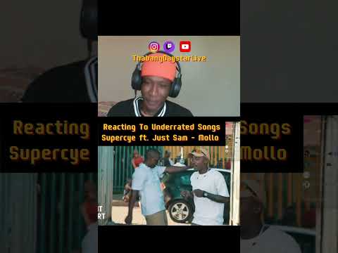 Supercye ft Just Sam - Mollo Live Reaction By Thabang Daystar!!.