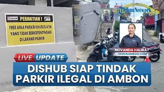 Marak Parkiran Liar di Kota Ambon, Kadishub Bakal Tindak di Kawasan Terlarang Depan Hotel Santika