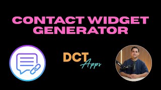 Contact Widget Generator: connect with your website visitors