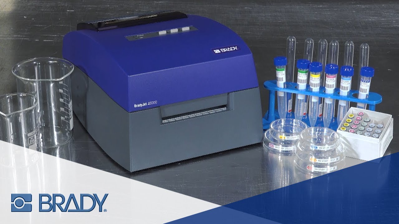 BradyJet J2000 Printer | Laboratory Overview