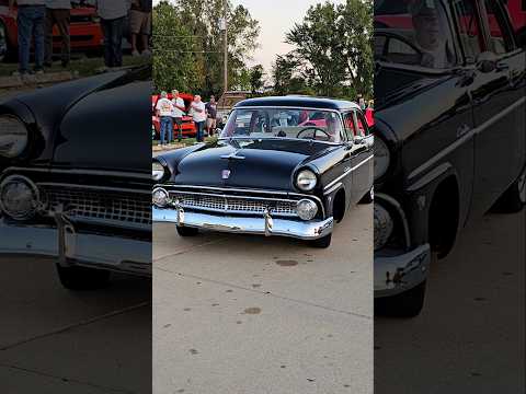 Thumbnail for 1955 Ford Customline Classic Car Drive By Engine Sound Sanders Car Show 2024 by 1955 Ford