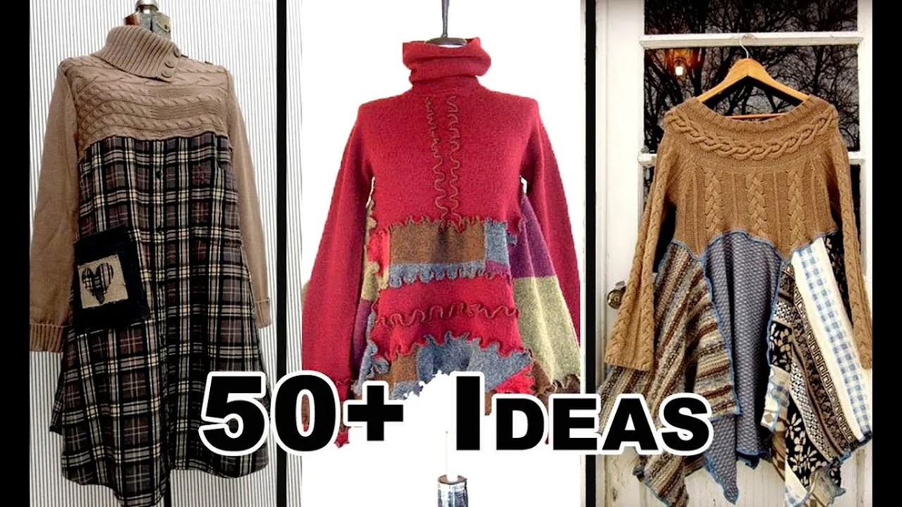 100+ Creative Ideas to Upcycle Sweaters