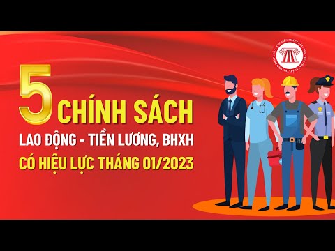 05 Chính Sách Lao Động - Tiền Lương, BHXH Có Hiệu Lực Tháng 01/2023