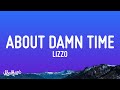 Lizzo - About Damn Time (Lyrics)