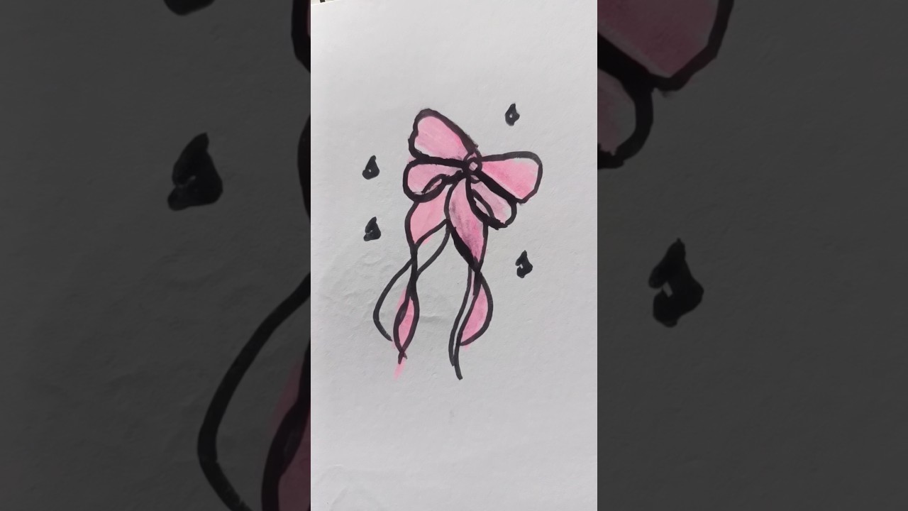 drawing of bow #art #arttoms #artdrawing #views #