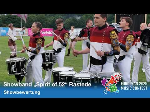 Showband „Spirit of 52“ Rastede Show @ EUROPEAN MUSIC CONTEST in Rastede 2025