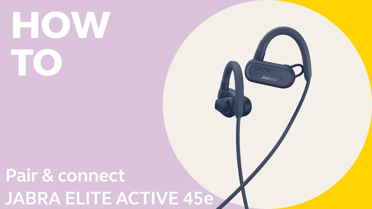 Get started with your Jabra Elite Active 45e - Mint | Jabra Support