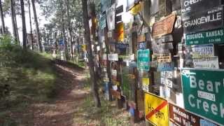 preview picture of video 'SIGN POST FOREST, WATSON LAKE, YUKON'