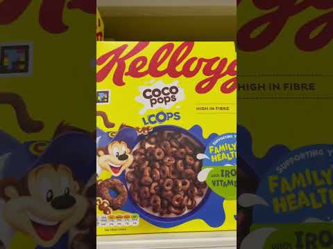 Kellogg's coco pops Loops #cereal #breakfast #shortvideo #youtubeshorts #fypシ #share #delicious