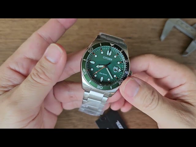 ساعة سيتيزن مارين إيكو درايف رجالية - AW1768-80X