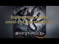 Sentenced - No more beating as one (subtitulos en español)