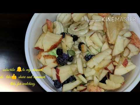 icecream with mixed fruits just try once