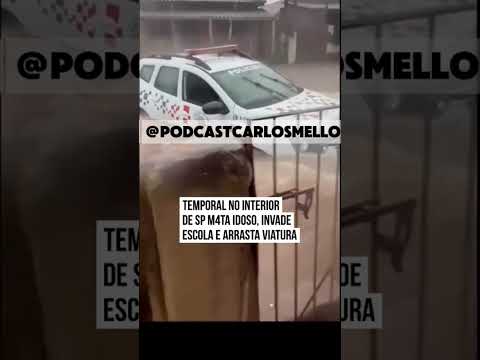 ⚠️ CENÁRIO DEVASTADOR EM MARTINÓPOLIS (SP).​