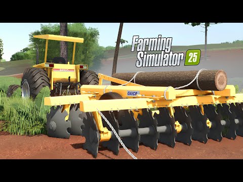 EXPANDINDO CAMPOS NA FAZENDA PITANGUEIRA - FARMING SIMULATOR 25 #14