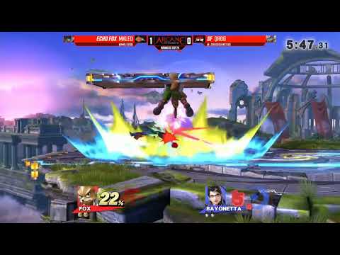 Arcane 2018: MKLeo (Bayonetta) vs QROG (Fox) - Top 48