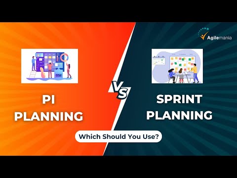 PI Planning vs Sprint Planning | PI Planning & Sprint Planning Difference | Agilemania