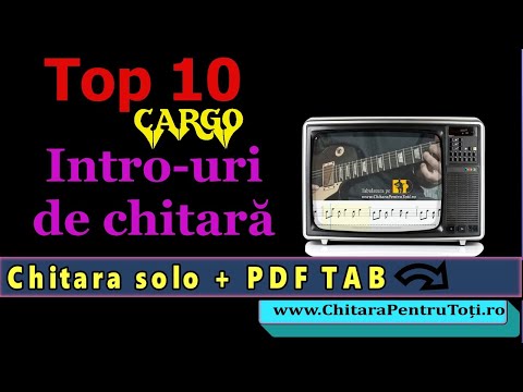 Top 10 | Cargo | Intro-uri de chitară (electrică)